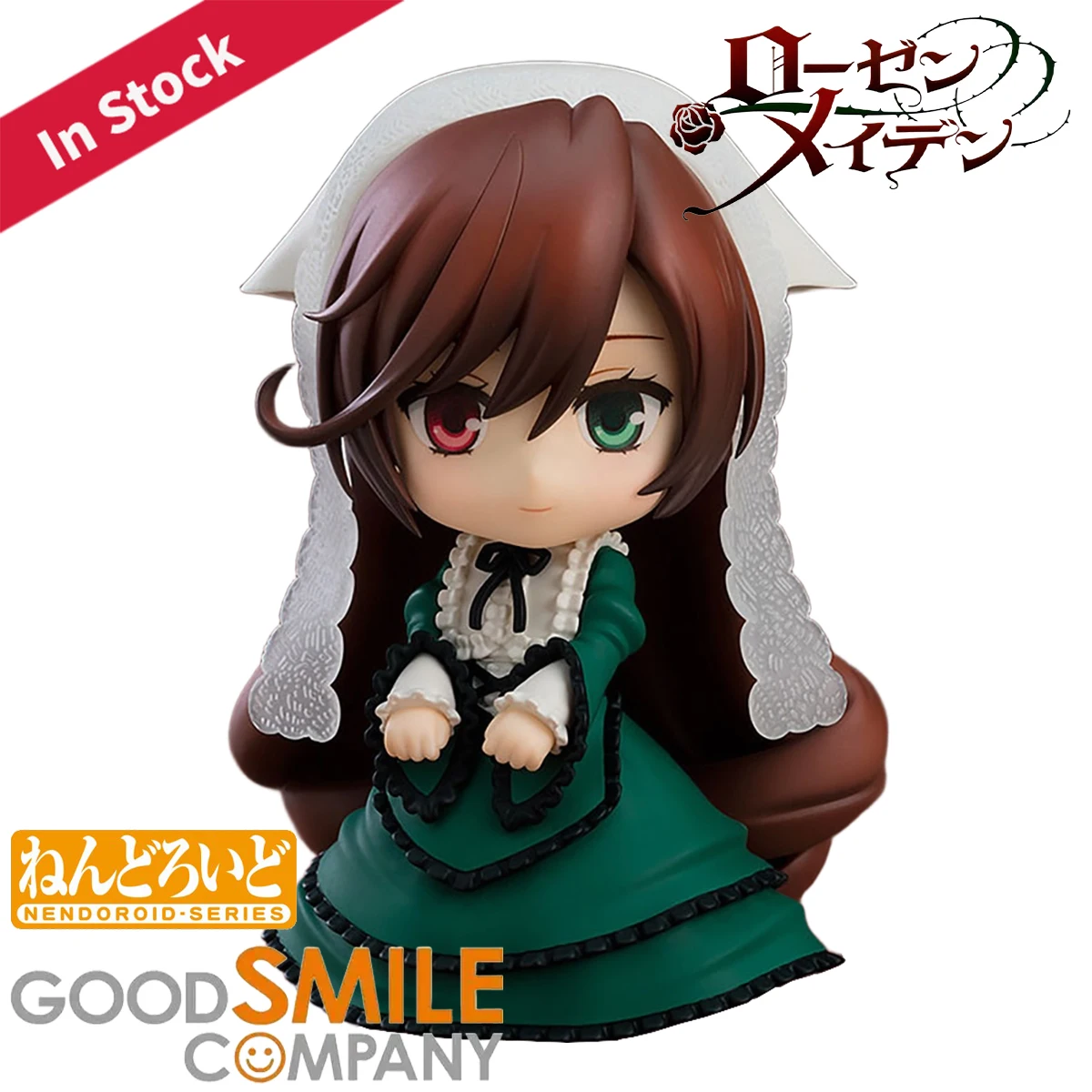 Original Genuine Good Smile Company Action/Dolls Nendoroid#1710 Rozen Maiden Suiseiseki Anime Character Action Figure Decoration