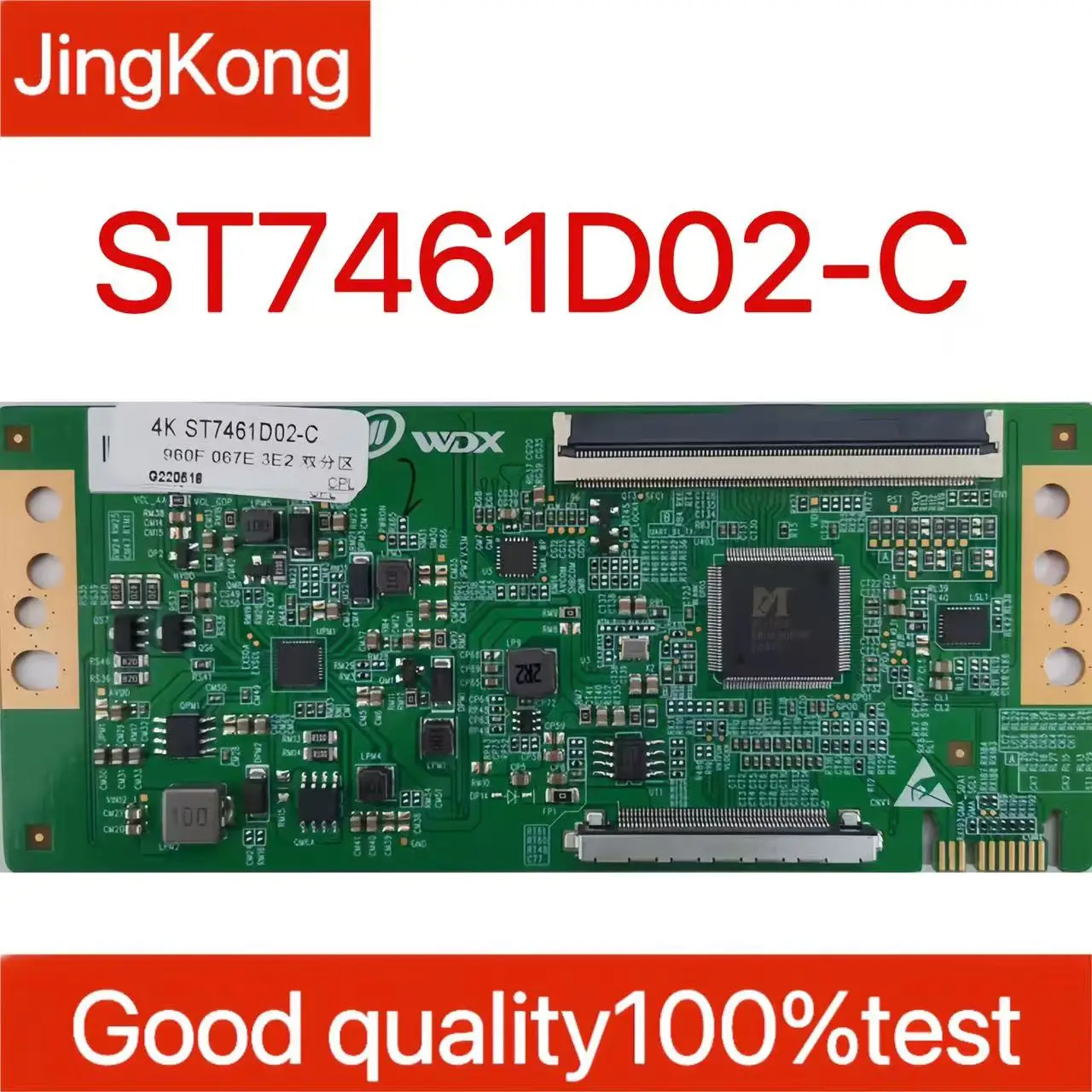 Newly upgraded Huaxing 75 inch logic board ST7461D02-C 4K 2K single port 96PIN