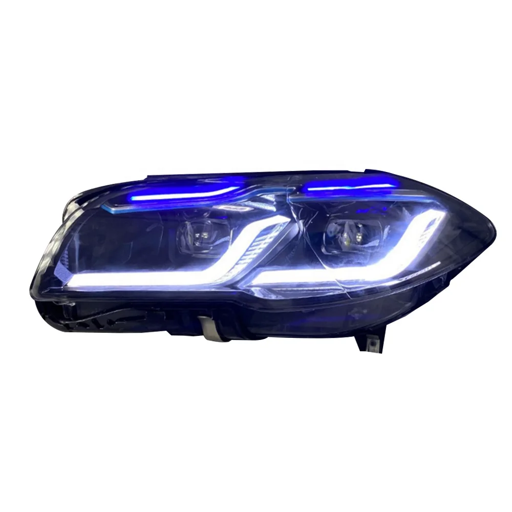 

5 Series 2011-2017 F10 F11 F18 520 525 528 530i Full Light Emitting Diode Headlight Upgrade G30 Style Headlight Signal