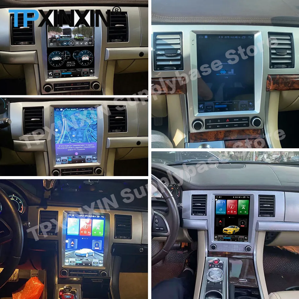 

8+256GB Android 12 Automotive Multimedia Player For Jaguar XF 2004-2009 2010 2011 2012 2013 2014 2015 GPS Navigation Autostereo