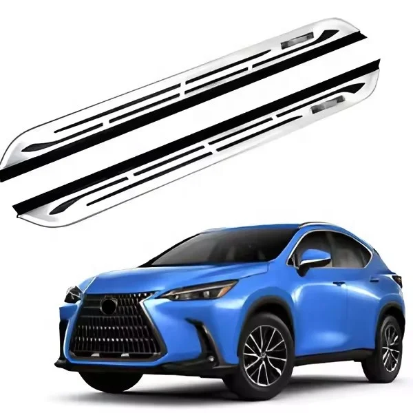 

New Product 2Pcs Fixed Nerf Bar Side Step Pedal Running Board For Lexus NX 2022 2023