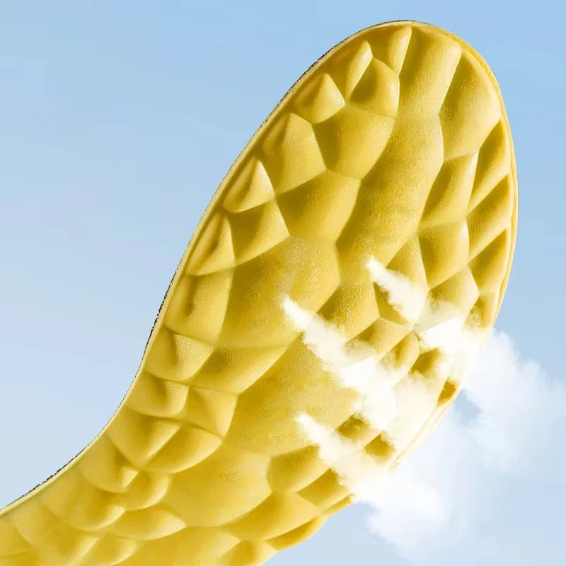 Спортивные стельки 4D Cloud Technology для обуви: мягкие, дышащие, амортизирующие, с подошвой из ПУ, для бега и ортопедического ухода