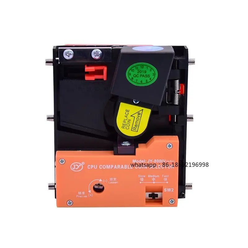 

Аксессуары для игровых автоматов, монетоприемник, универсальный видеоигровой автомат, гоночный игровой автомат Double Champion, вертикальный монетоприемник, слот для монет