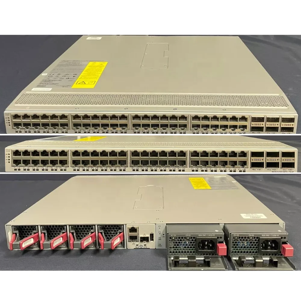 Nexus 9000 시리즈 N9K-C93108TC-FX - Switch 48 Port Poe Gigabit 리뷰 및 가격