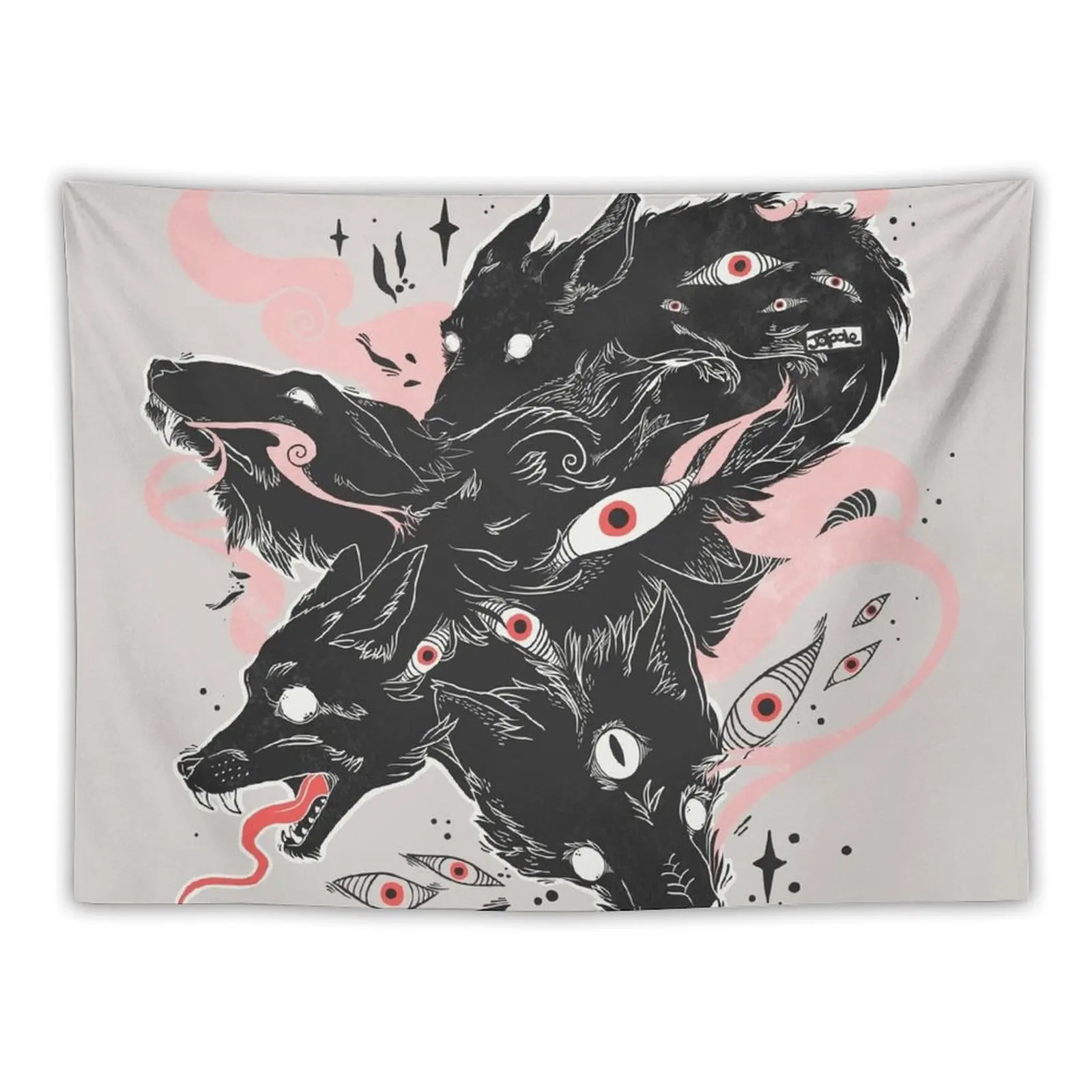 

Wild Wolves With Many Eyes Tapestry Decoration Home Wall Carpet Wall Decoration Tapestry