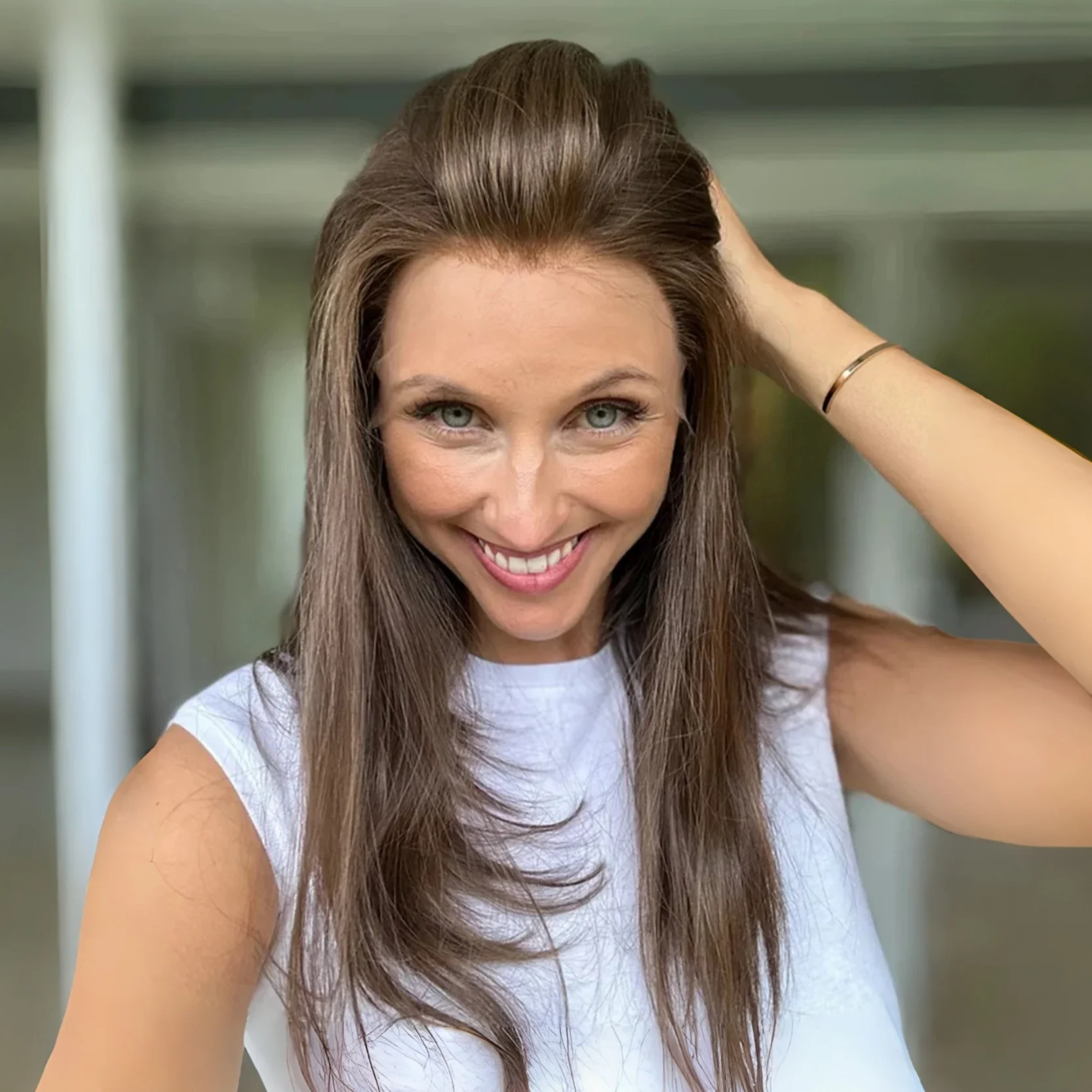 

Бесклеевые мягкие коричневые длинные шелковистые прямые 5x5 шелковая основа еврейские человеческие волосы с детскими волосами HD кружевные европейские волосы предварительно выщипанные