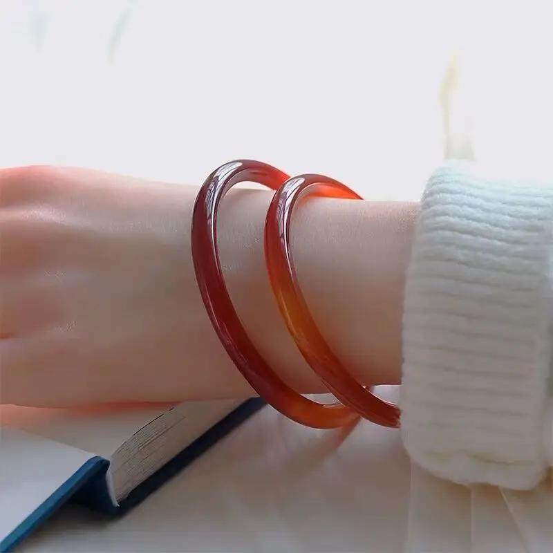 Jingle-Bracelet Vert Fin pour Femme, Bijoux Fins, group Jadéite du Myanmar, Pierre de Jades Rouges