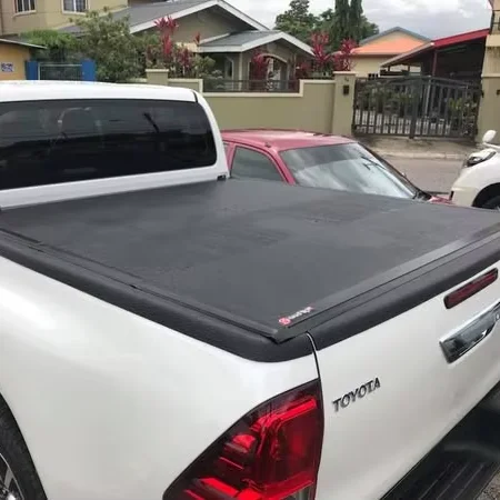 

ForSoft Tri-Fold Truck Pickup Bed Tonneau Cover For Toyota Hilux SRV Double Cab