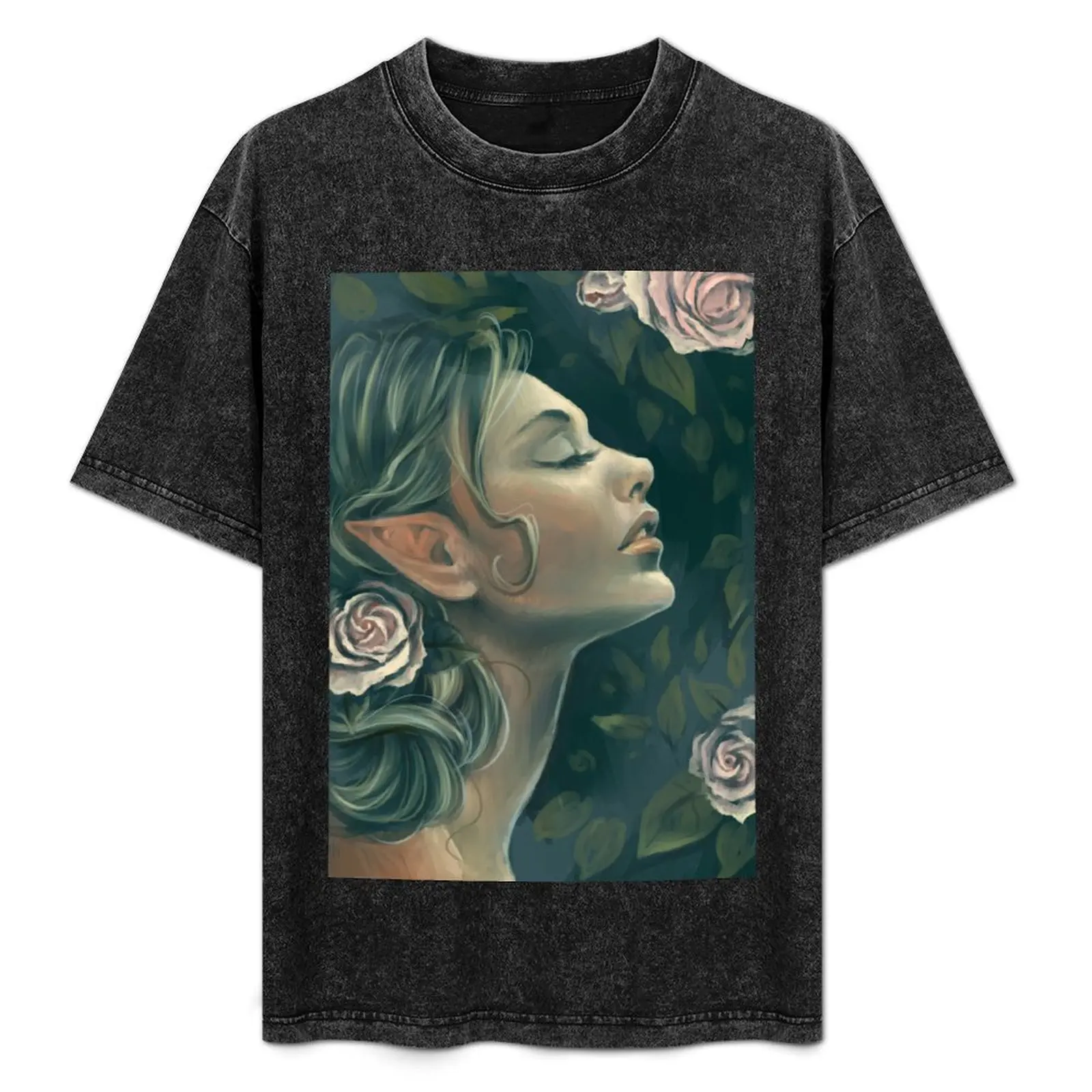 

Flower Fae T-Shirt essential t shirt t shirt man casual t shirt man cotton shirts for man pack white T-Shirt