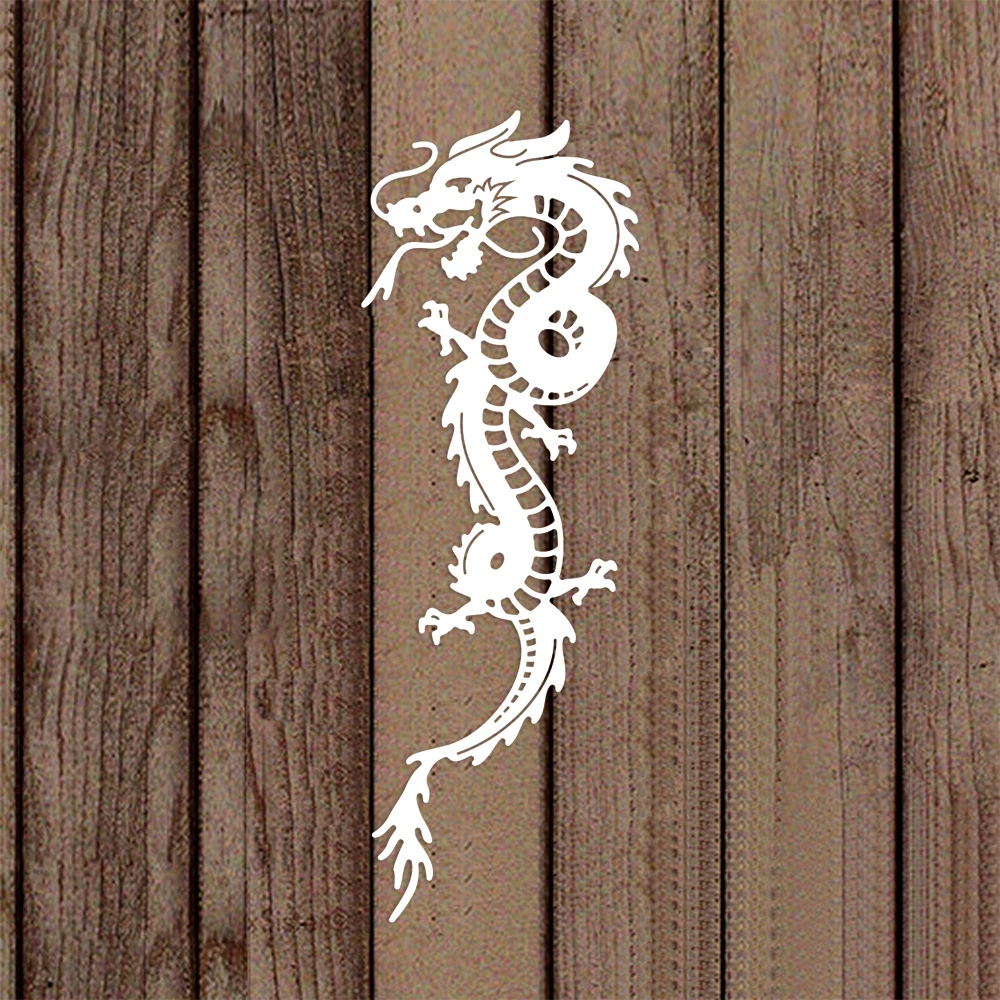 2024 Chinese Happy New Year Dragon Cutting Dies Lantern Pavilion Die Ccut Set Paper-cut For window Decoration Card Craft Making