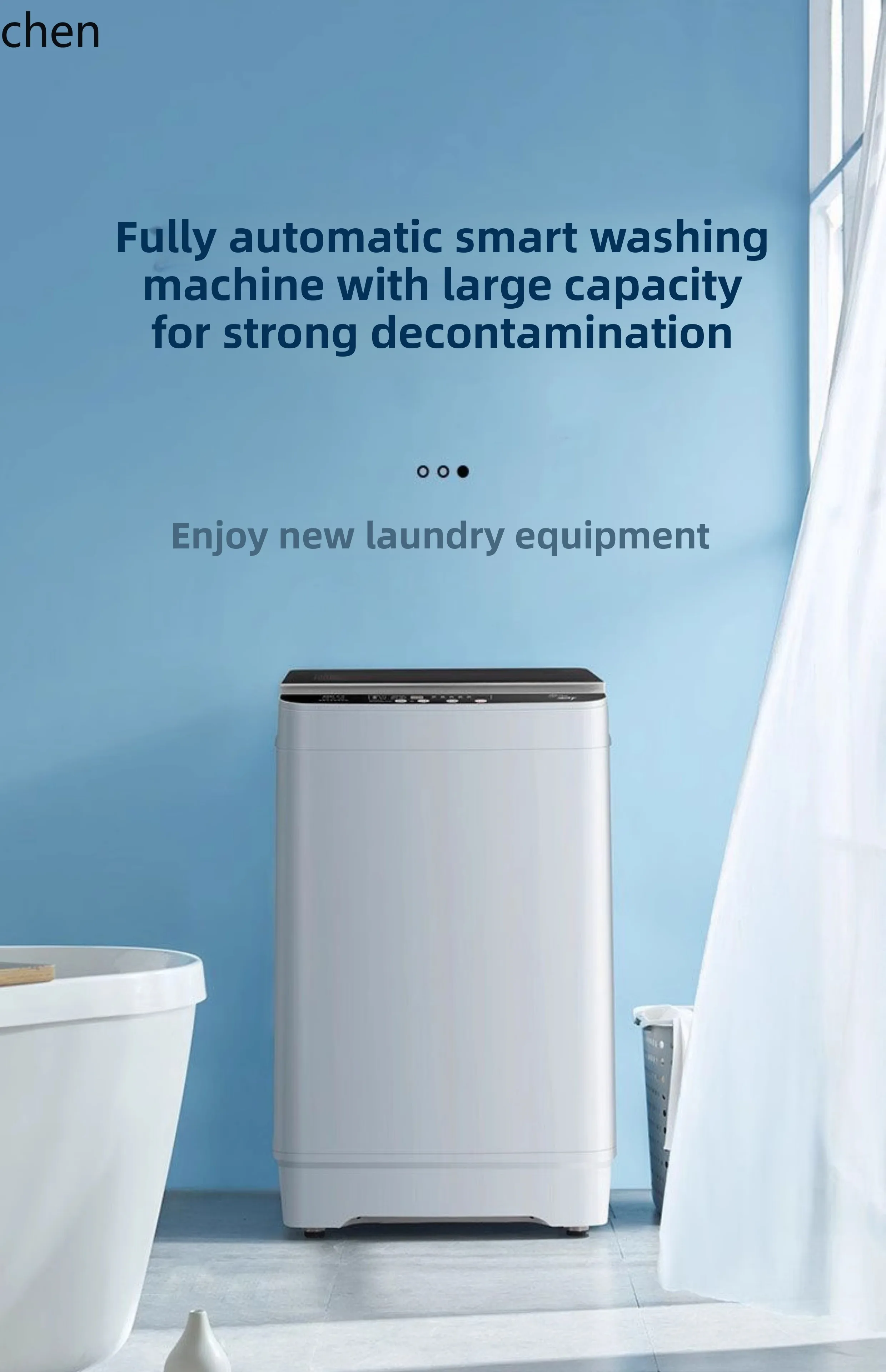 ZML washing machine automatic household small pulsator dormitory large capacity washing and drying integrated