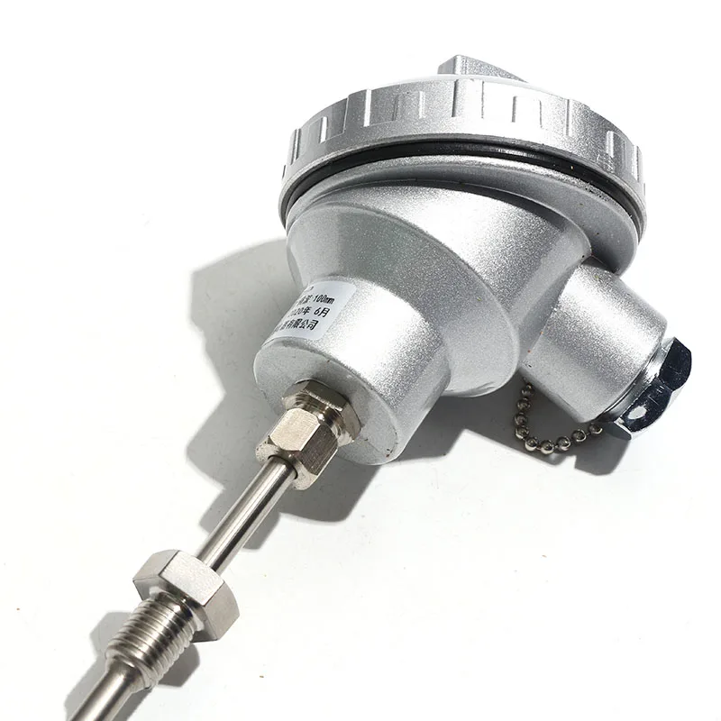Sensore di temperatura termocoppia tipo PT100 1PC Lunghezza totale * Lunghezza parte misurata Filettatura fissa M27 * 2 Tubo in acciaio inossidabile 304