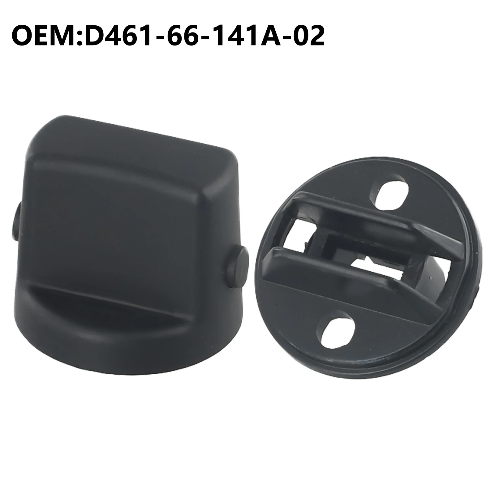 Parts Ignition Switch Knob Cover Ignition Key Knob Push Replacement Switch Turn With Base Mount Plastic Black New