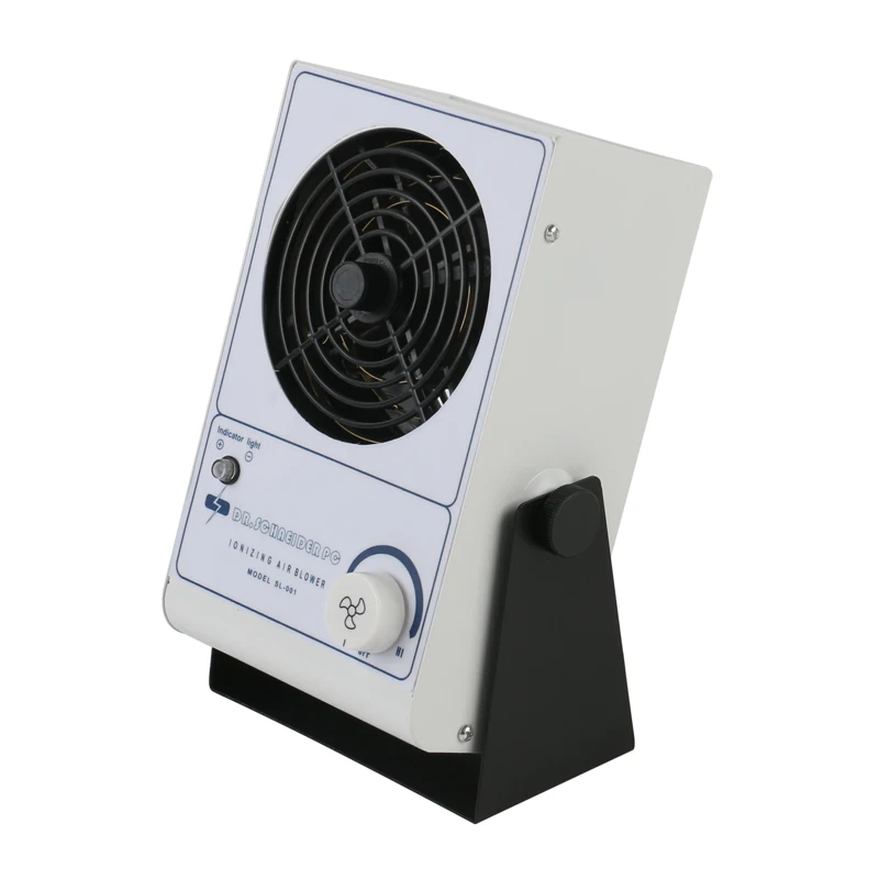 SL-001 Anti-static Benchtop Ionizing Air Blower Fan Ion Anti-Static Eliminate Equipment ESD Static Eliminate