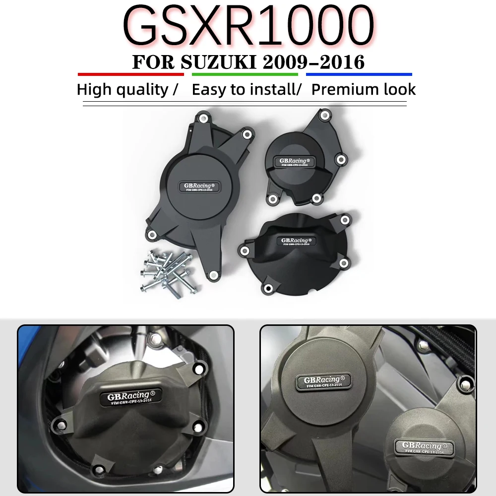 

GSXR1000 Motorcycles Engine Protection Cover For SUZUKI GSXR1000 2009 2010 2011 2012 2013 2014 2015 2016 For GB Racing