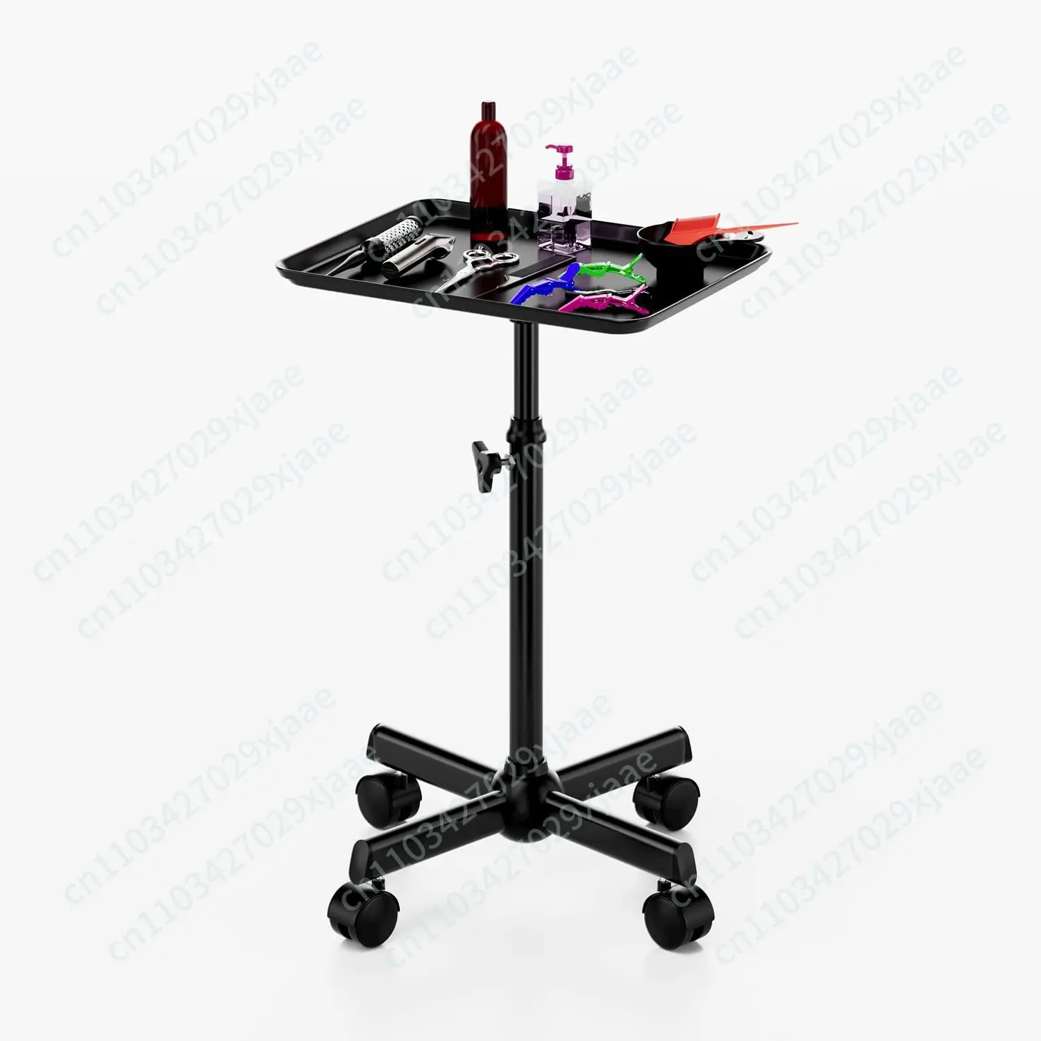 Salon Storage Tray, Hairdressing Tools, Aluminum Tray Rack, Beauty Lifting, Movable Storage Rack