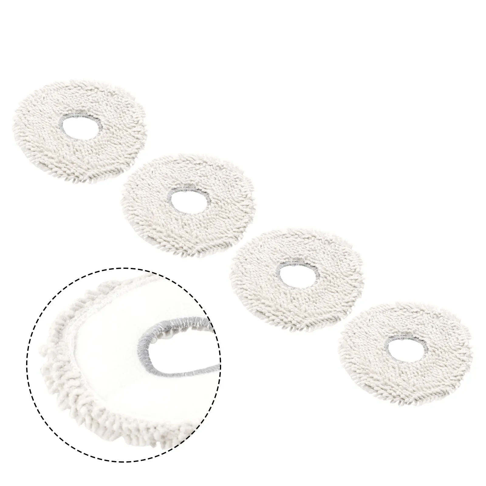 Mop Cloths Replacement for Cecotec For Conga 11090 Accessories Featuring Soft and Absorbent Material for Reuse