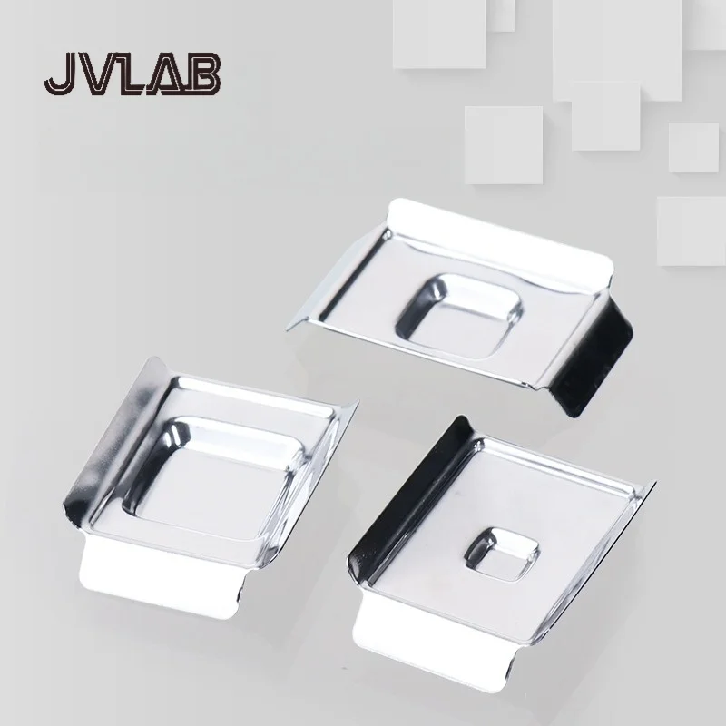 صندوق التضمين من الفولاذ المقاوم للصدأ قالب سفلي 50 قطعة/Pk OCT صندوق التضمين القابل لإعادة الاستخدام إطار التضمين جزء البارافين JVLAB #4