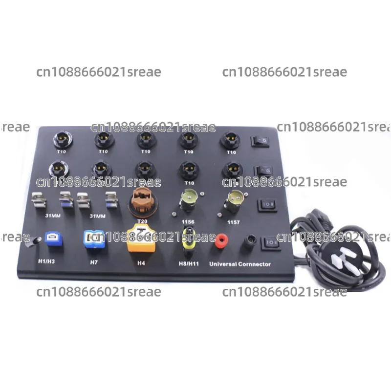 

Multifunctional Car Electric Motorcycle Universal 12~24V Car Light Test Box Light Meter Test LED Bulb Meter Test Board