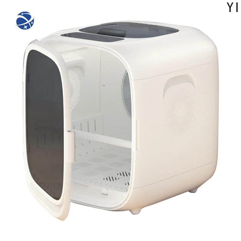 YYHC Automatic Pet Hair Dryer Box Speech Control Temperature Control Efficient for Cats and Small Dogs hair Dryer Box Pet Dryer