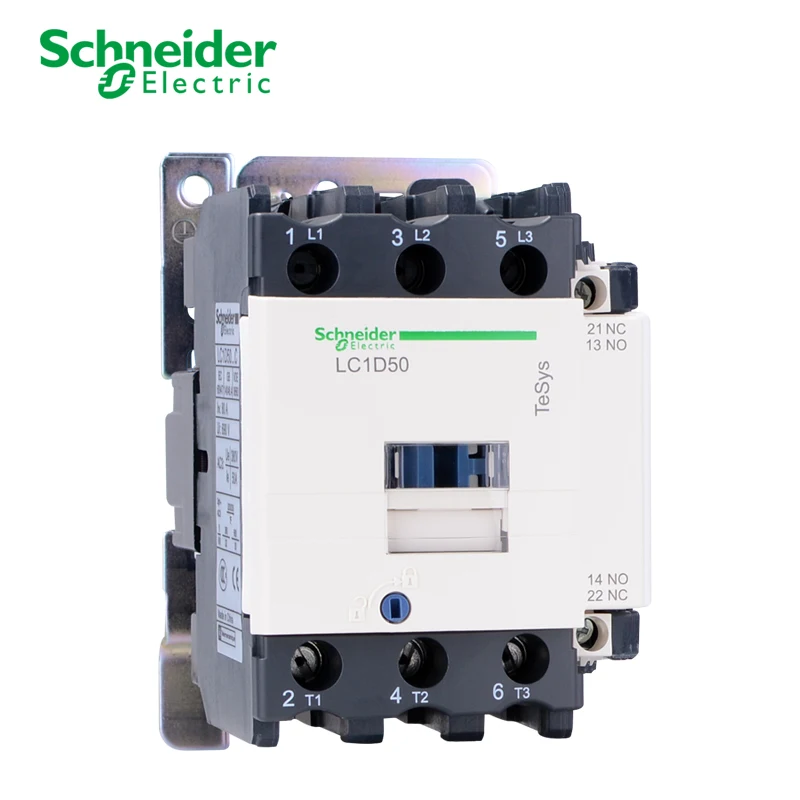 Schneider contactor AC Three-pole contactor 3P 3 Phase 3-Pole 50/60Hz LC1D40 LC1D65 LC1D80 Coil Voltage 24v 48V 110V 220V 380