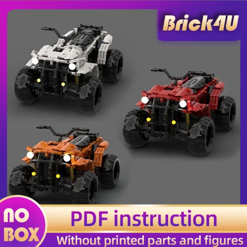 

City Car Model Moc Building Bricks City Beach Off-road Vehicle Technology Modular Blocks Gifts Christmas Toys DIY Sets Assembly