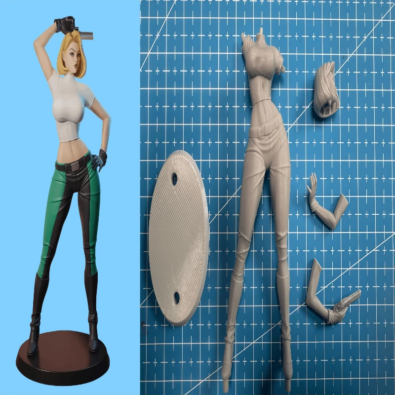 

Набор для сборки модели из смолы в масштабе 1:18, GK, персонаж из серии «Опасные персонажи», неокрашенный, требует сборки.