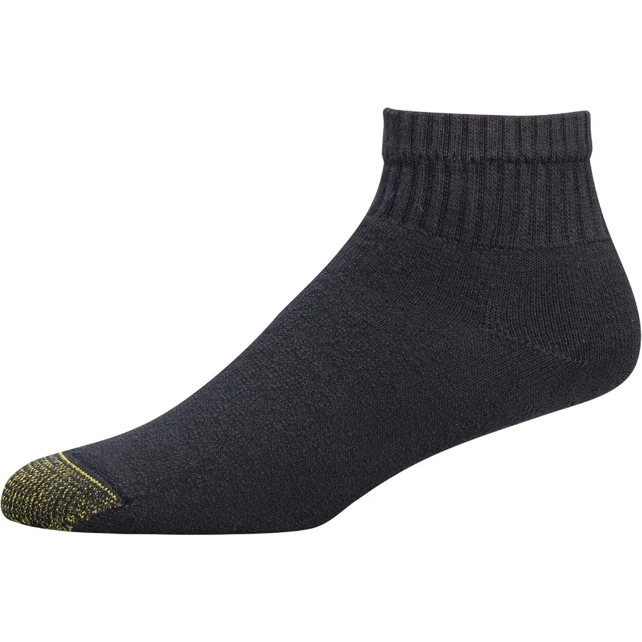 GOLDTOE мужские хлопковые спортивные носки до щиколотки 656P, несколько пар для занятий спортом и повседневной носки, впитывающие влагу и дышащие ткани