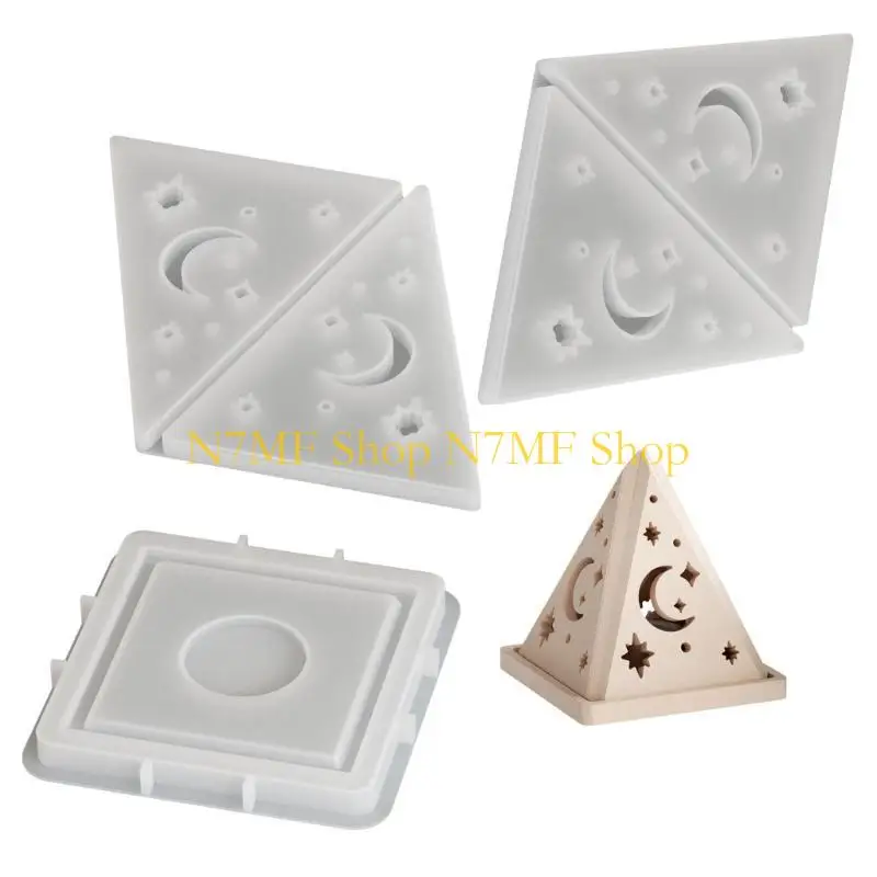 N7MF Versatile Silicone Stand Mold Easy Release Silicone Mold For DIY Crafts And Festive Home Decors Projects