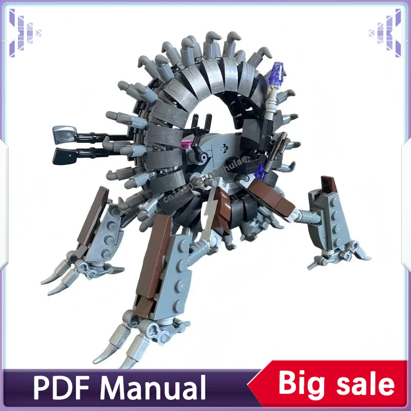 

462pcs MOC General Grievous Wheel Bike Building Blocks Fantasy Combat Vehicle Model Bricks Set Display Toy