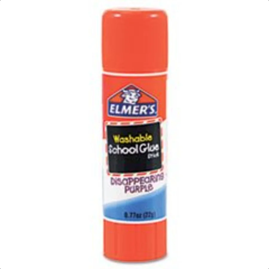 

Elmer's Washable School Glue Stick Disappearing Purple 0.77 oz Pack of 12