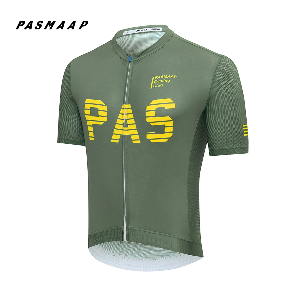 PASMAAP Midsummer Cycling Jersey MTB Road Bicycle Shirt High Quality Pro Team Short Sleeve Bike Clothes Maillot Ciclismo Hombre