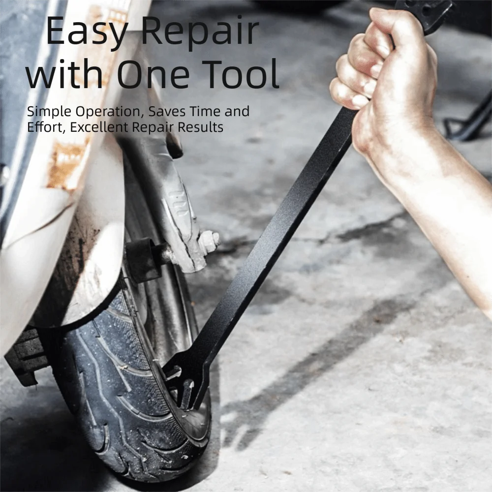 Black Rim Rim Deformation Tool 8mm Thick Heavy-Duty Rim Tool Multiple Size Hardened Steel Mechanics Repair Tools