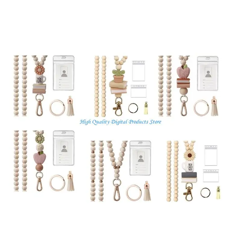 

U2JE Artisanal Oaken Sphere Keychain Owner For Office Layouts And Individual Belongings