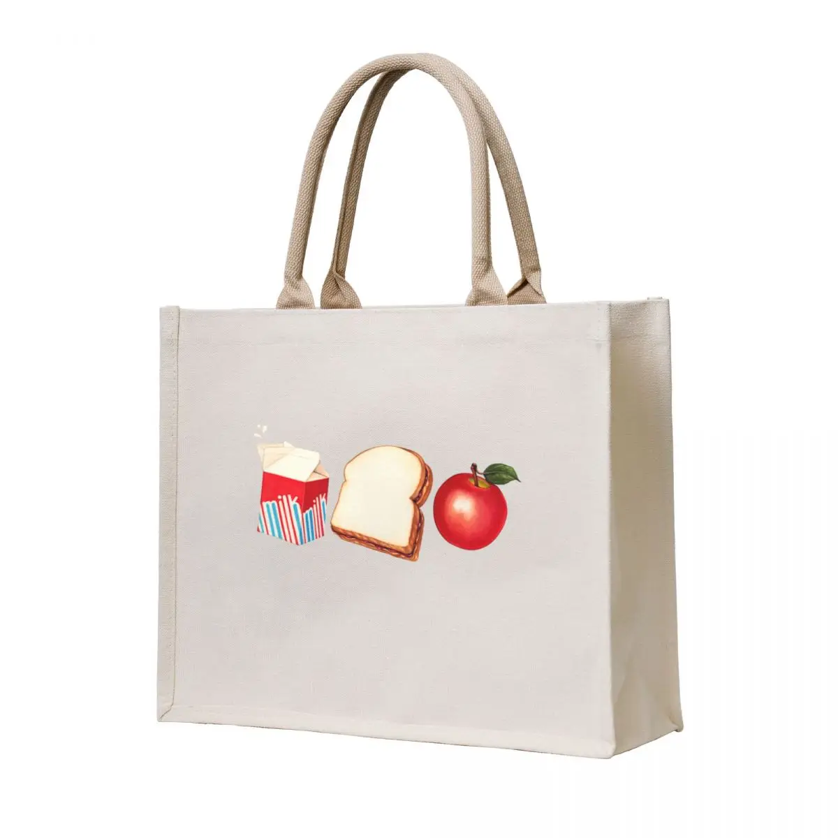 

Lunch Pattern - Ruled Tote Bag cloth bag woman reusable shopping bag cute tote reusable shopping bags