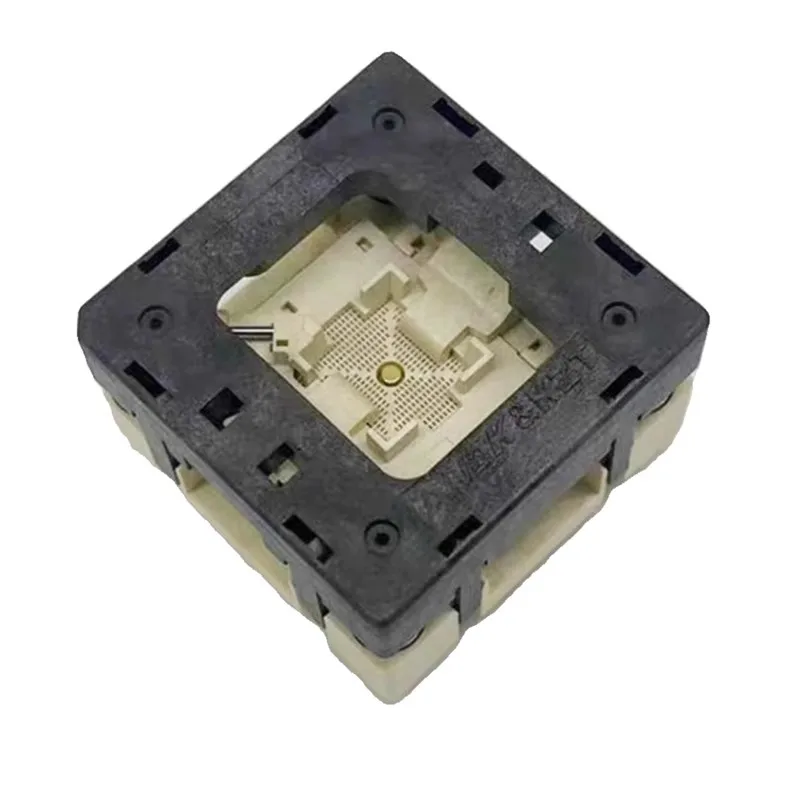 

QFN80-0.5-12×12 hotl test socket with a top window structure for aging testing for QFN packaging chips