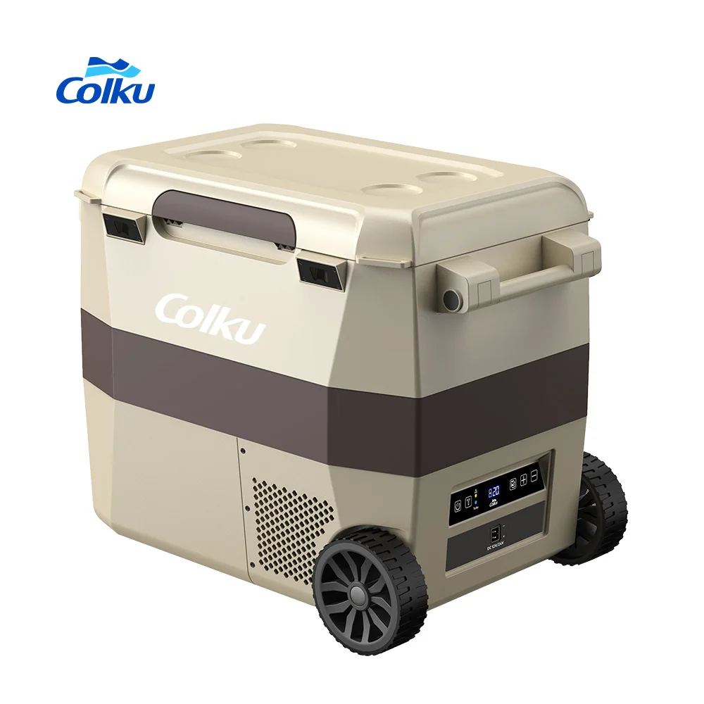 

Good Price Mobile Refrigeration 12V Battery Portable Cooler Box 57L Car Rv Refrigerator For Camping