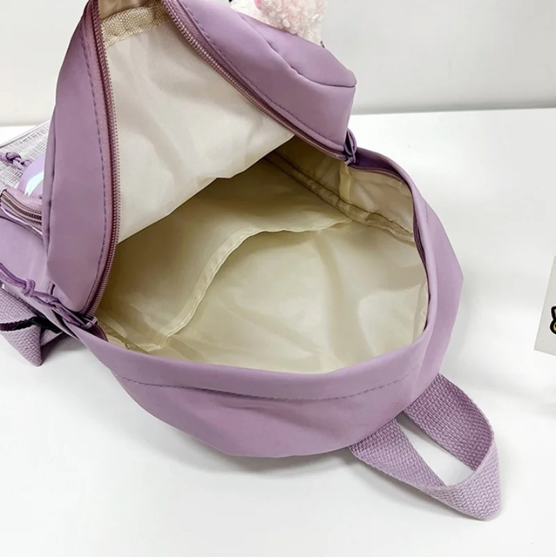 Sac à Dos en Forme de Lapin Mignon pour Femme, Personnalisable au Laser, pour l'École Maternelle, Grande Capacité, pour Enfant