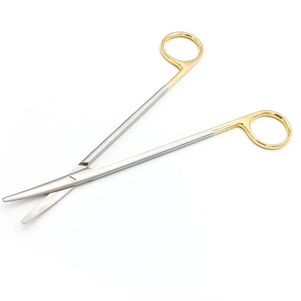 TC Metzenbaum Scissors Blunt Narrow Tips Surgical Operation Theater Gynecology Surgery Kit Curved Delicate Tissue Cutting Tonsil