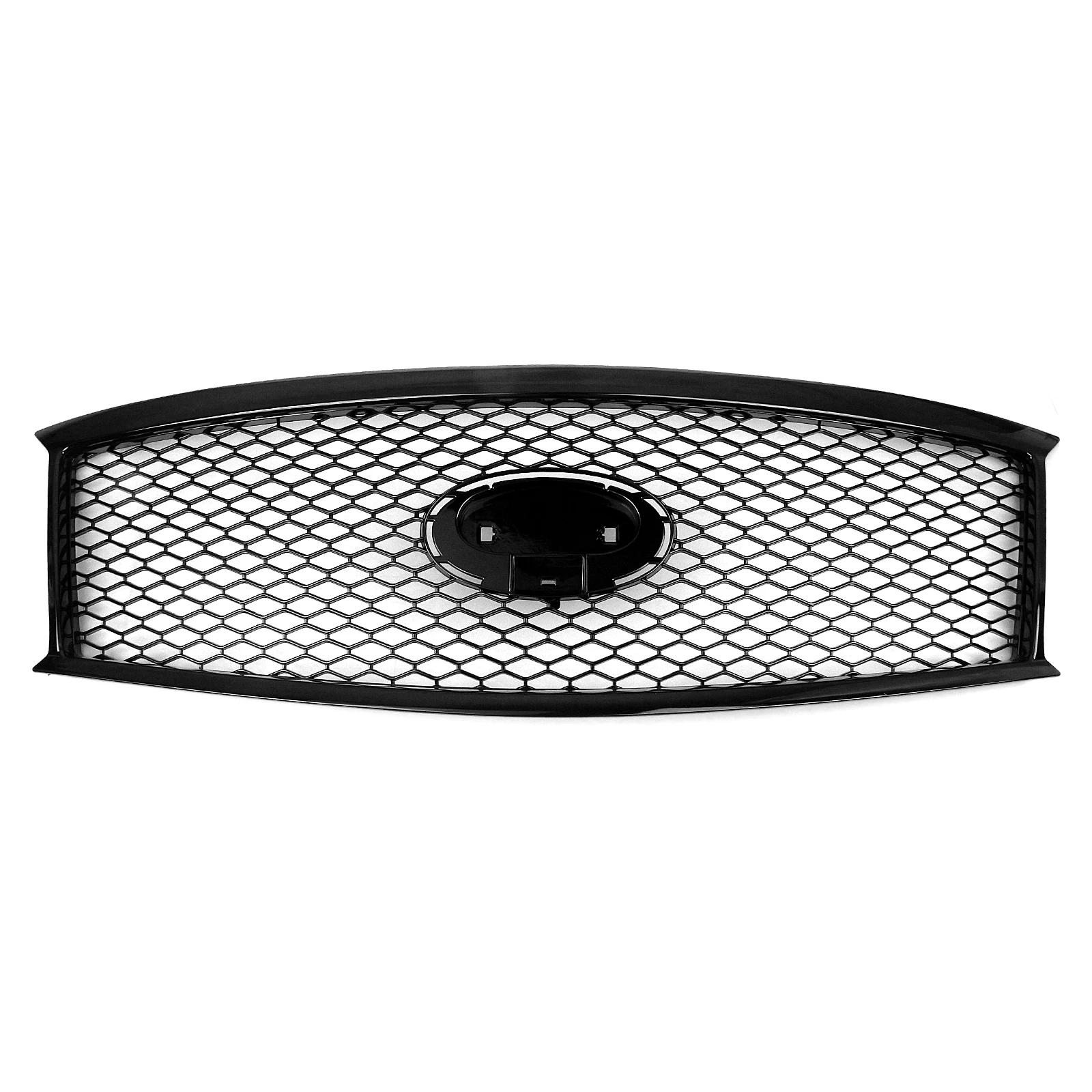 Car Racing Grills Front Grille Upper Bumper Mesh For Infiniti M37 M56 2011-2013 Q70 2014-2015