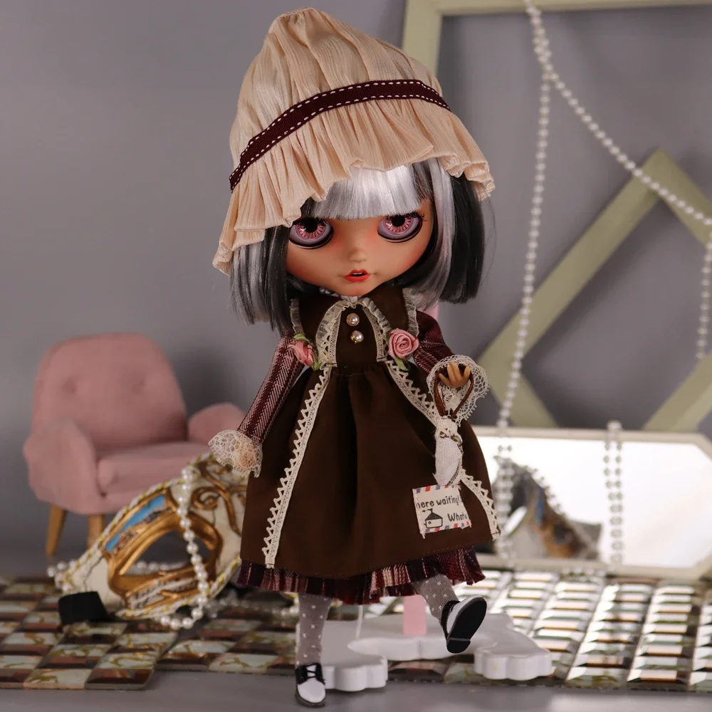 ICY DBS Blyth Doll Coldy Melt Tan Pelle Pouting Bocca 1/6 BJD OB24 ANIME GIRL