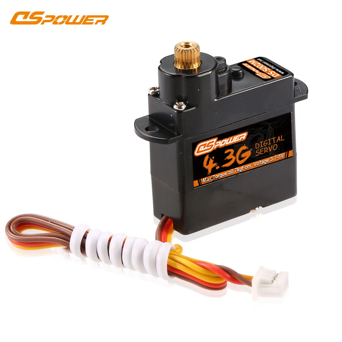 4.3G Micro Servo Metal Gear Servo Bionic Flapping Wing Butterfly Model Aircraft Drone Mini, Digital Servo