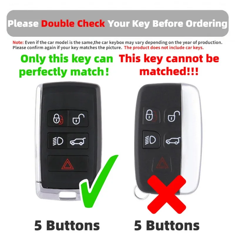 TPU Car Remote Key Case Shell Cover Fit for Land Rover Range Rover Evoque Discovery Sport Velar For Jaguar XE XF E-Pace F-Pace