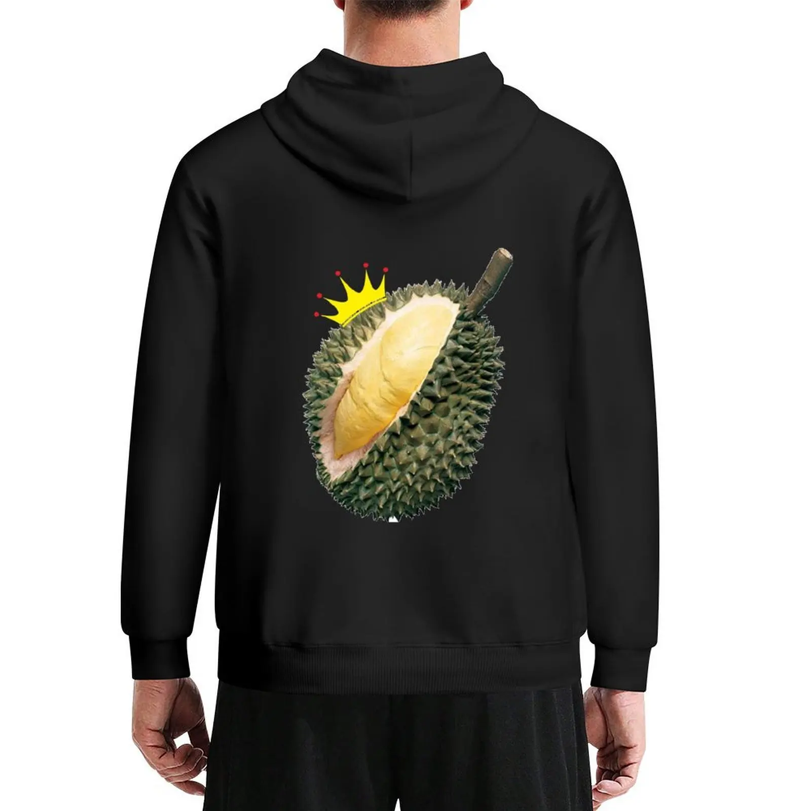 

King of Fruit, Durian Hoodie aesthetic clothing autumn men wear fashion men men's hoodies