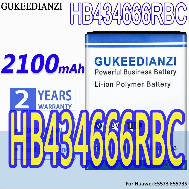 Gukeedianzi大容量バッテリーhuawei、hb434666rbc、2100mah、e5573、e5573s、E5573S-32、E5573S-320、E5573S-606、E5573S-806