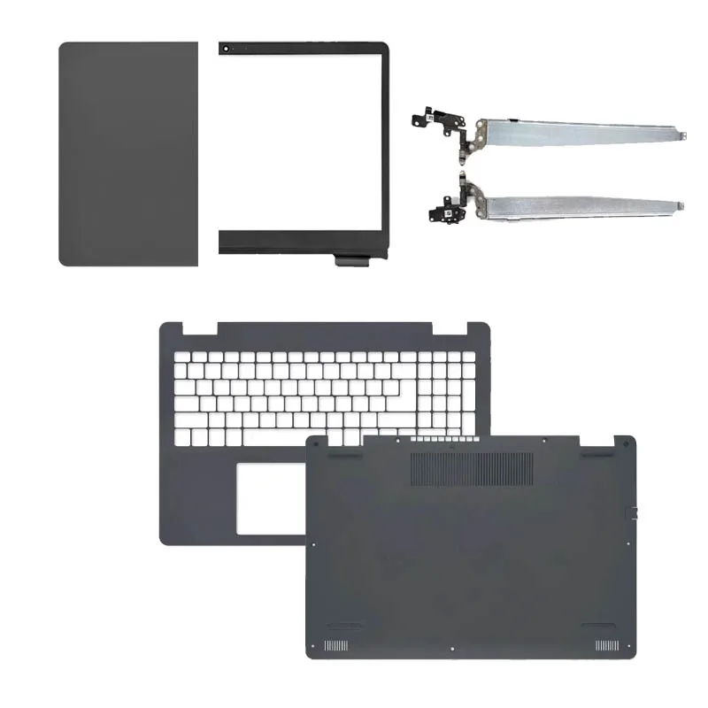 

New For Dell Vostro 15 3500 3501 3505 Bottom Base Case Laptop LCD Back Top Cover Front Bezel Hinge Palmrest Upper Rear Lid Black