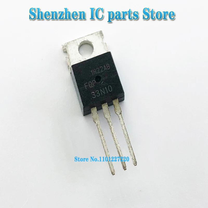 10pcs/lot FQP33N10 33N10 TO-220 new original In Stock