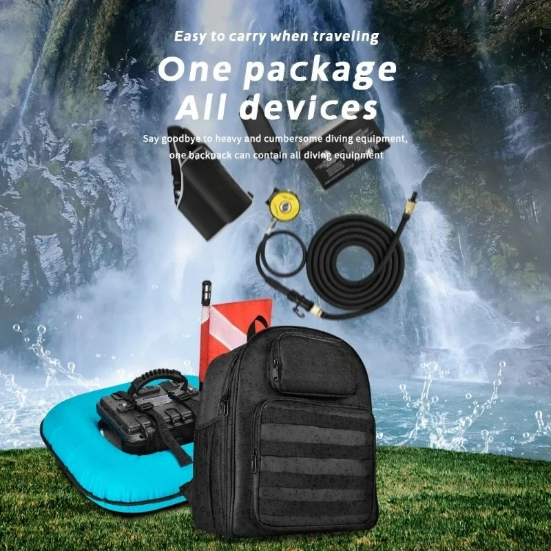 

[2026]New Portable Electric Scuba Diving Artificial Gill Equipment Diving Fishing Equipment