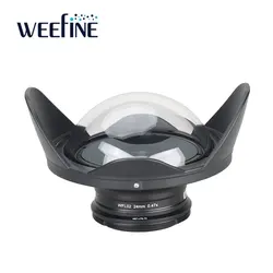 Weefine WFL02 WFL02X Scuba Diving Fisheye Wide Angle Lens M67-24mm M52-24mm Thread TG Camera Housing Case Underwater Photography