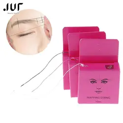 Make Up Dyeing Liners Thread Semi Permanent Positioning Eyebrow Measuring Mapping Tool Pre-ink String For Microblading Eyebow